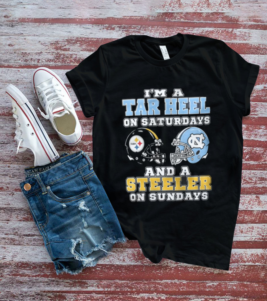 Pitt Panther On Saturdays And Steeler On Sundays Football Team Spirit T-Shirt