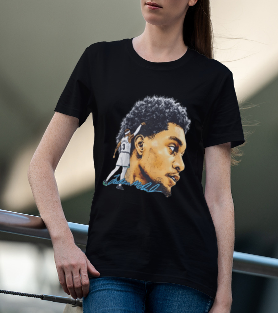 Jaden McDaniels Minnesota Timberwolves Signature T-Shirt