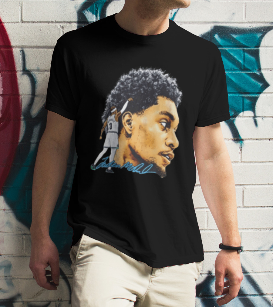 Jaden McDaniels Minnesota Timberwolves Signature T-Shirt