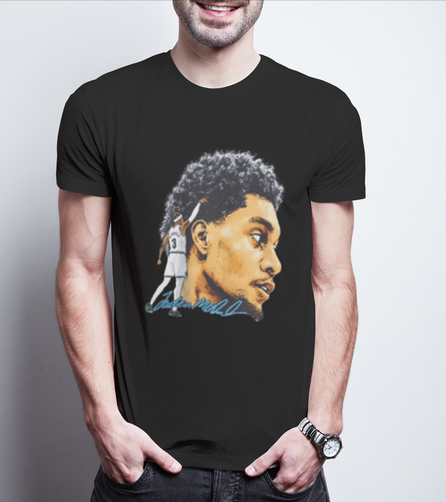 Jaden McDaniels Minnesota Timberwolves Signature T-Shirt