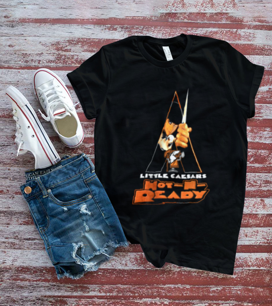 Little Caesars Hot N Ready A Work Orange Pizza Fusion T-Shirt
