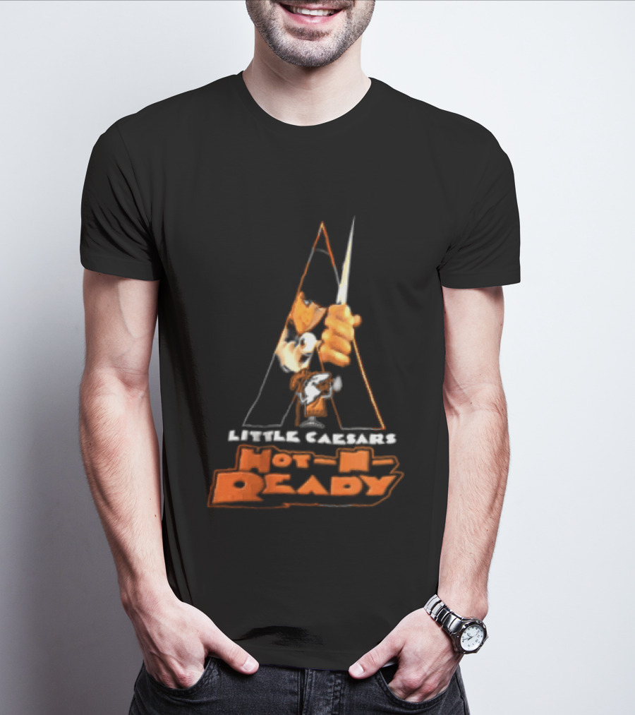 Little Caesars Hot N Ready A Work Orange Pizza Fusion T-Shirt