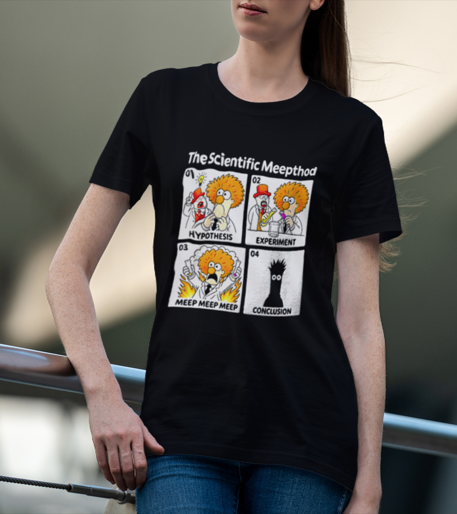 The Scientific Meepthod Beaker Experiment Walter White Conclusion Comic T-Shirt