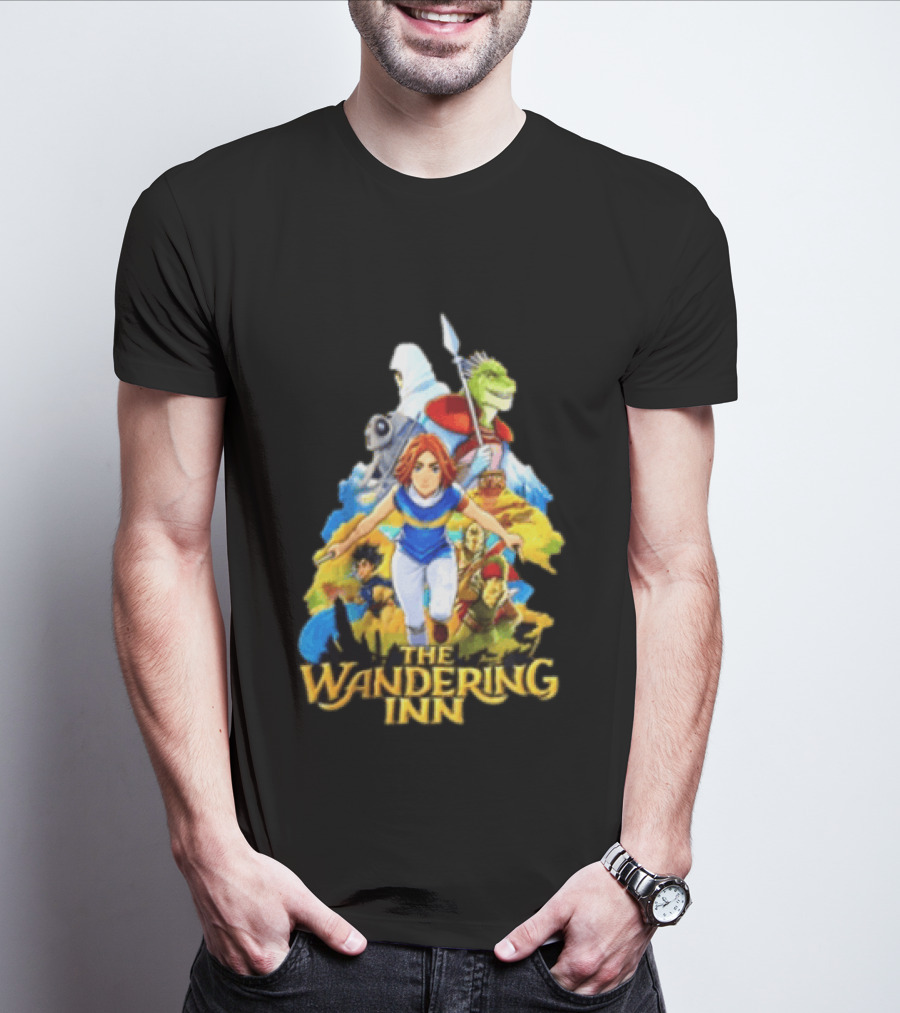 The Wandering Inn Fantasy Adventure Characters And Iconic Journey T-Shirt