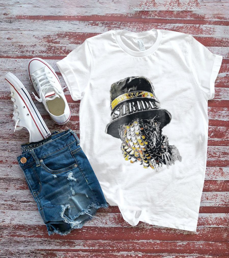 Strides Mmxxv Magpie Bucket Hat Golden Feather Mask T-Shirt