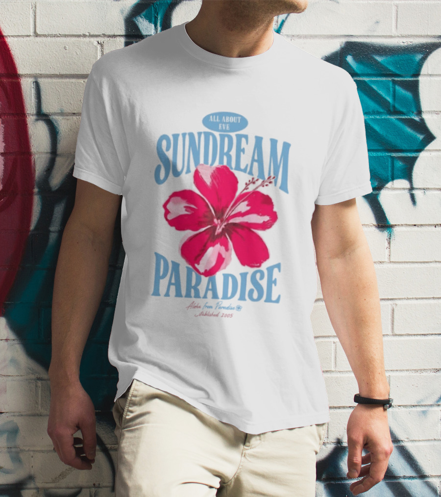 Sundream Paradise Hibiscus Aloha For Relaxing Established 2005 T-Shirt
