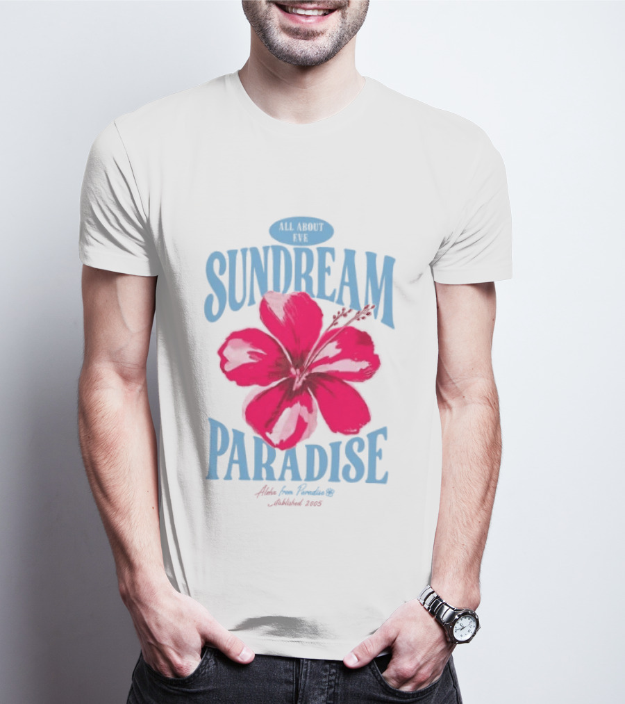 Sundream Paradise Hibiscus Aloha For Relaxing Established 2005 T-Shirt