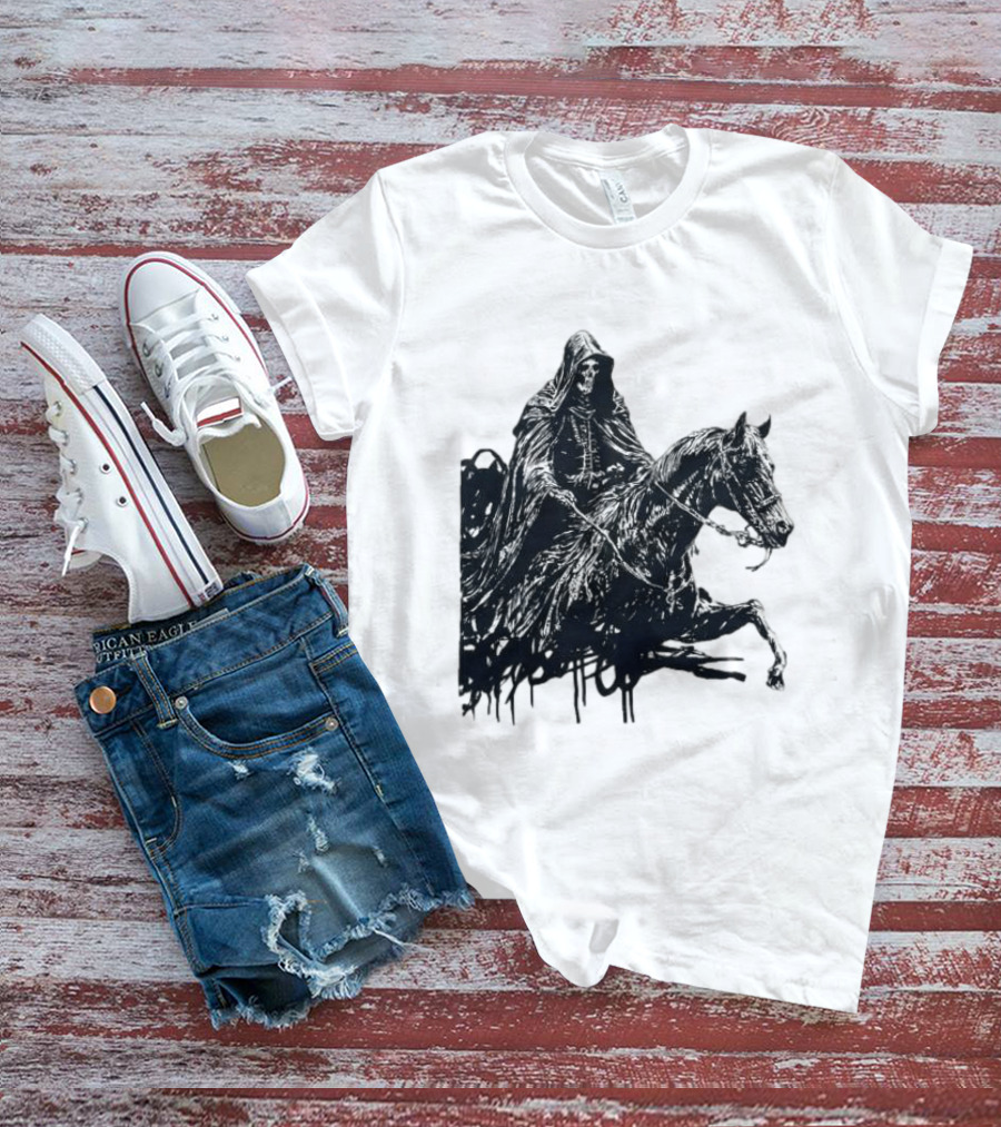 A7x World Store Total Surrender Grim Reaper Horseman T-Shirt