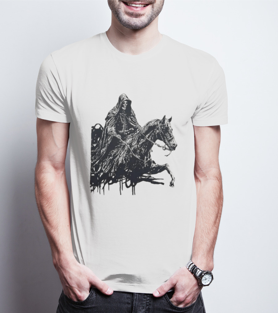 A7x World Store Total Surrender Grim Reaper Horseman T-Shirt