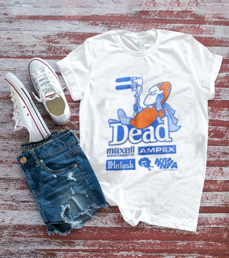 Dead Maxell Audio Cassette Ampex Mcintosh Nfa Loose Standards T-Shirt