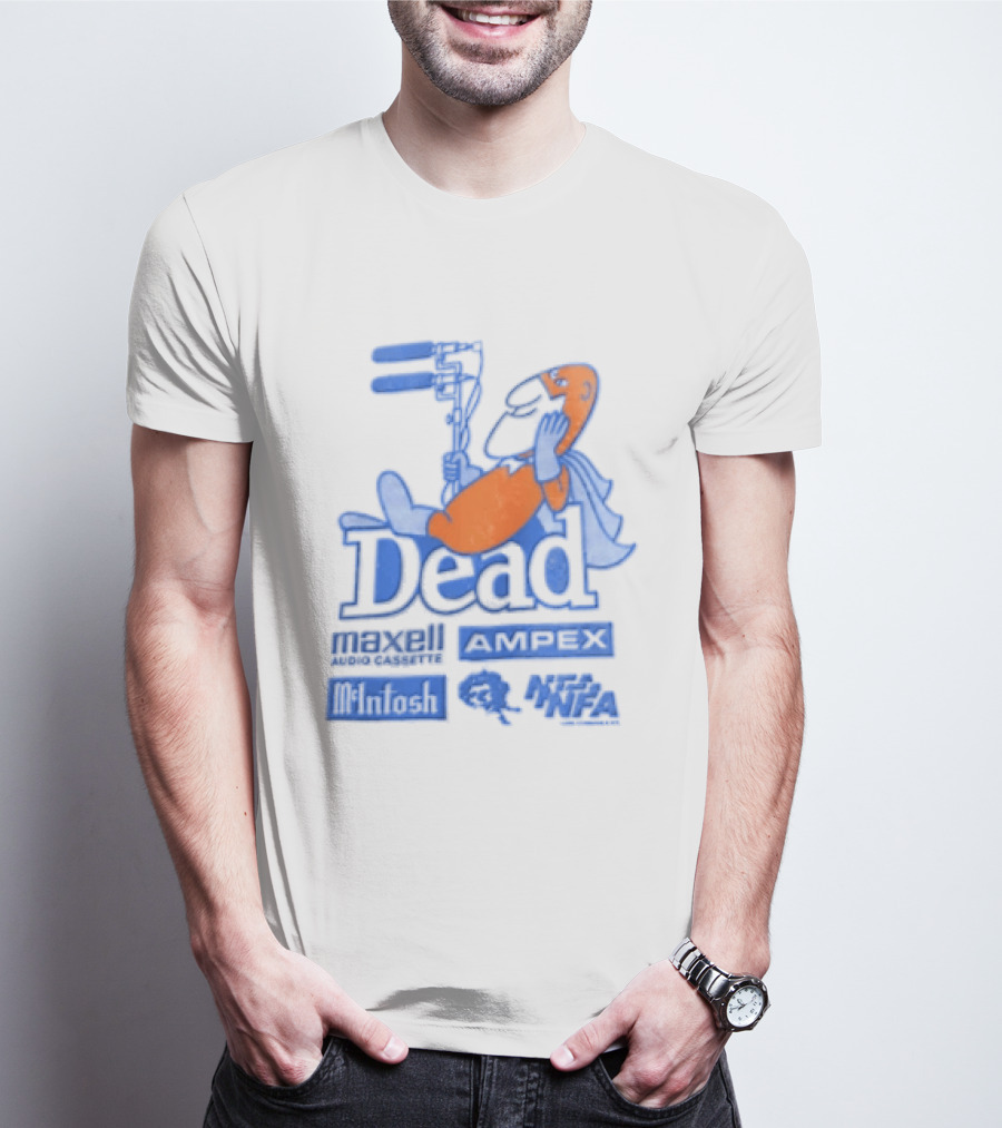 Dead Maxell Audio Cassette Ampex Mcintosh Nfa Loose Standards T-Shirt