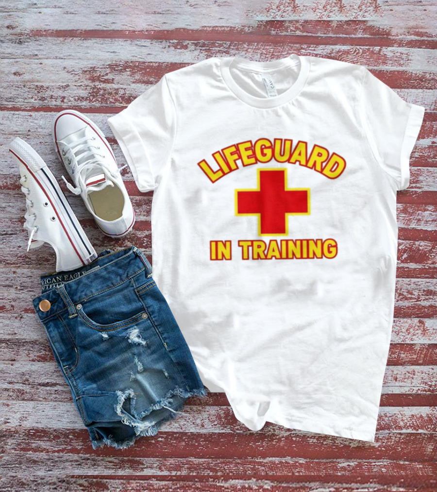 Lifeguard In Training Red Cross T-Shirt