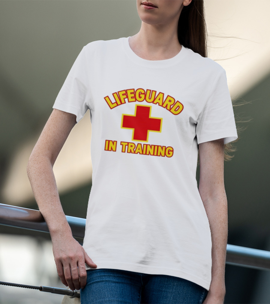 Lifeguard In Training Red Cross T-Shirt