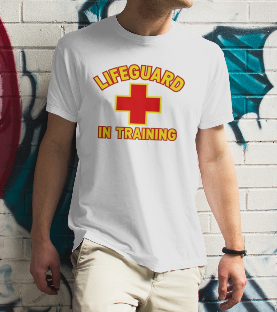 Lifeguard In Training Red Cross T-Shirt
