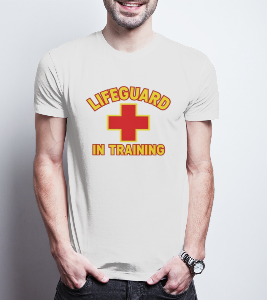 Lifeguard In Training Red Cross T-Shirt