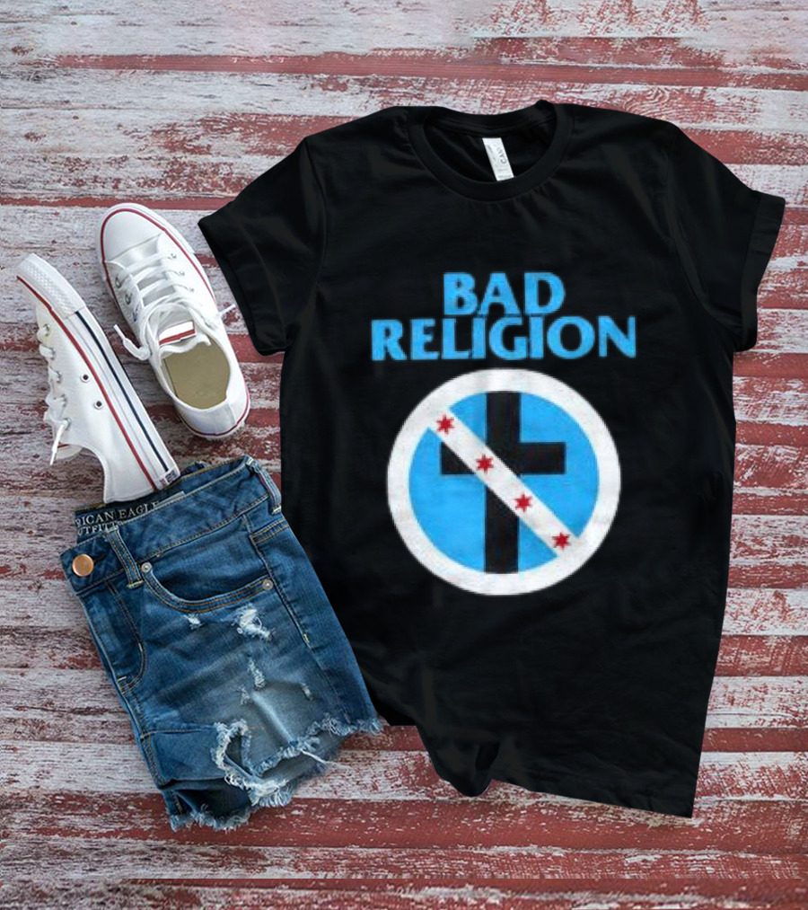 Bad Religion Store Riot Fest Chicago T-Shirt