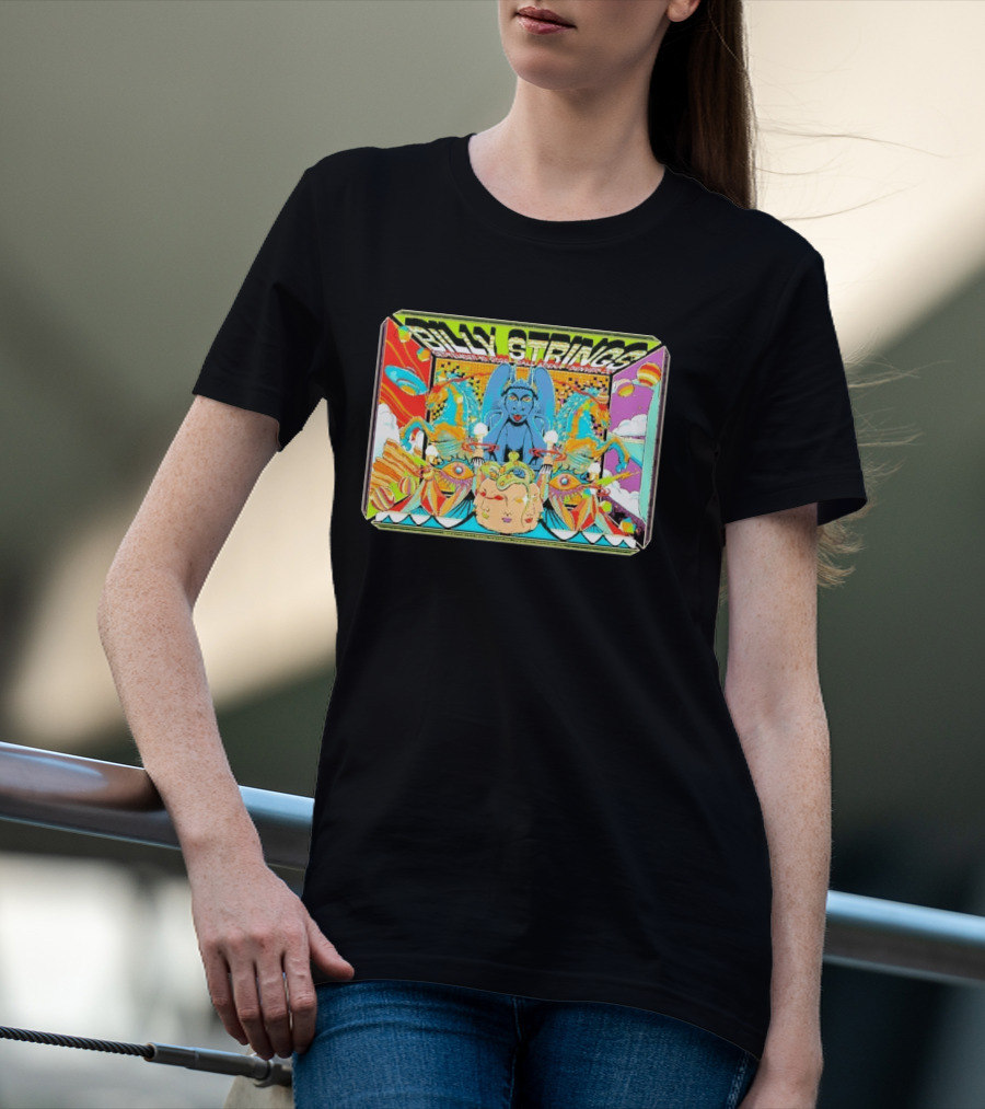 Billy Strings September 19 2026 Ball Arena Denver By Pedro Correa T-Shirt