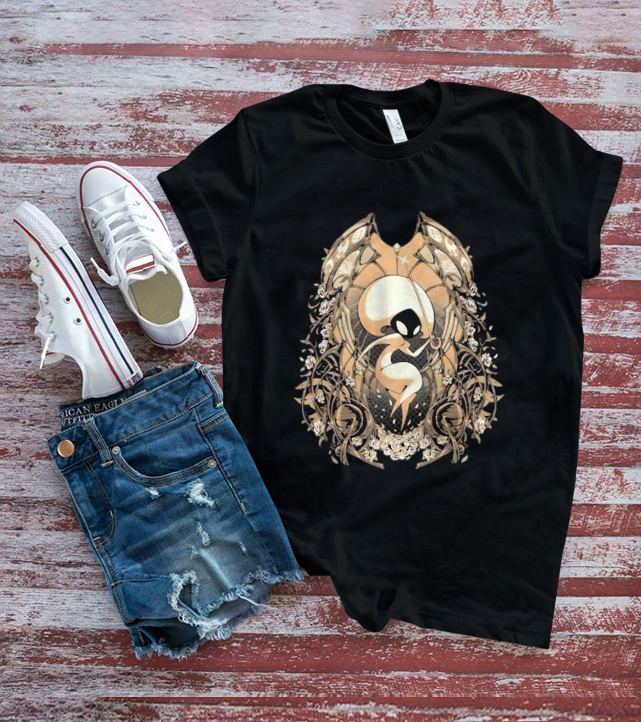 Hollow Knight Silksong Intrepid Pursuer Ornate T-Shirt