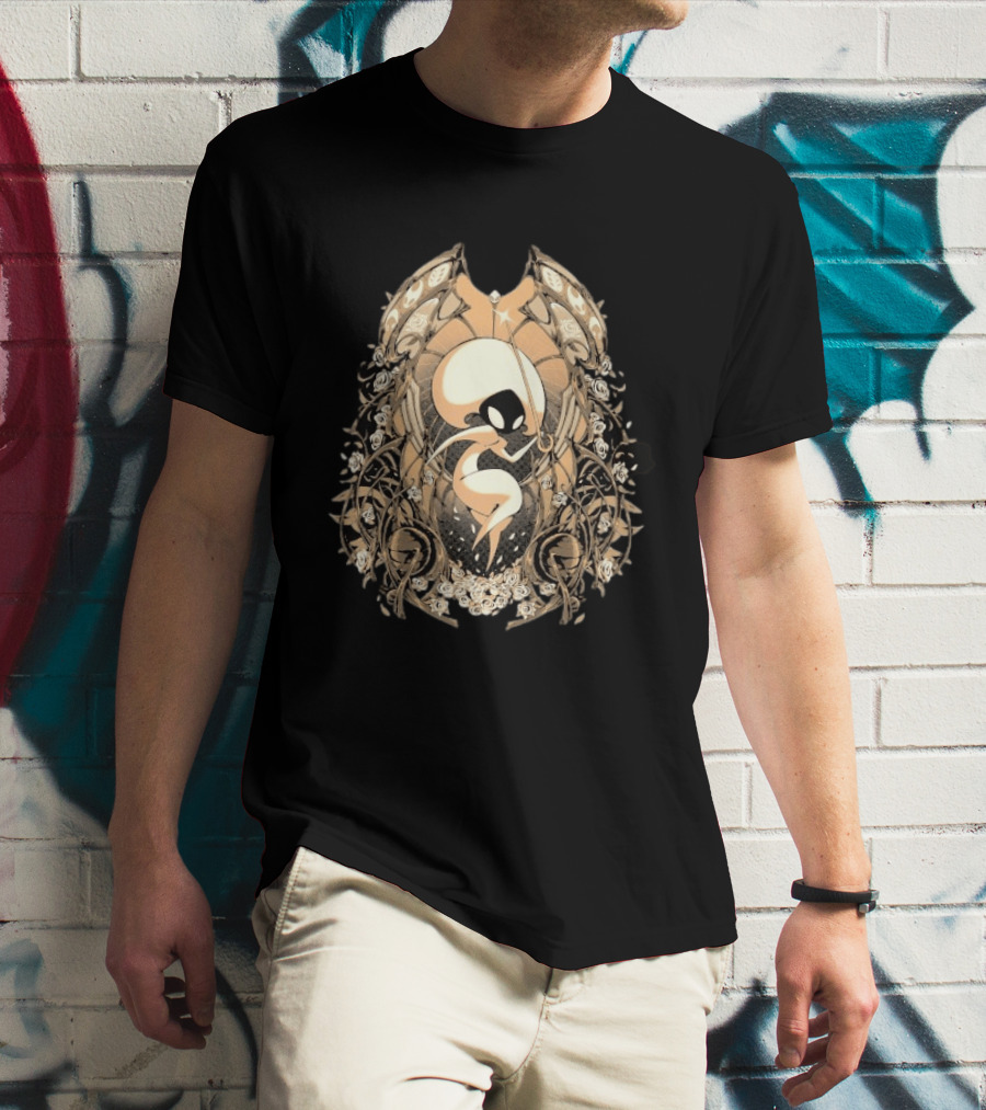 Hollow Knight Silksong Intrepid Pursuer Ornate T-Shirt