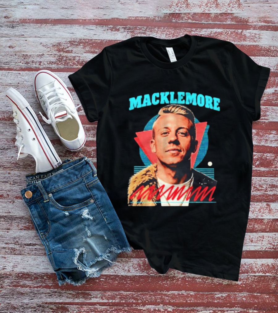 Macklemore Vintage Retro Style Collage T-Shirt