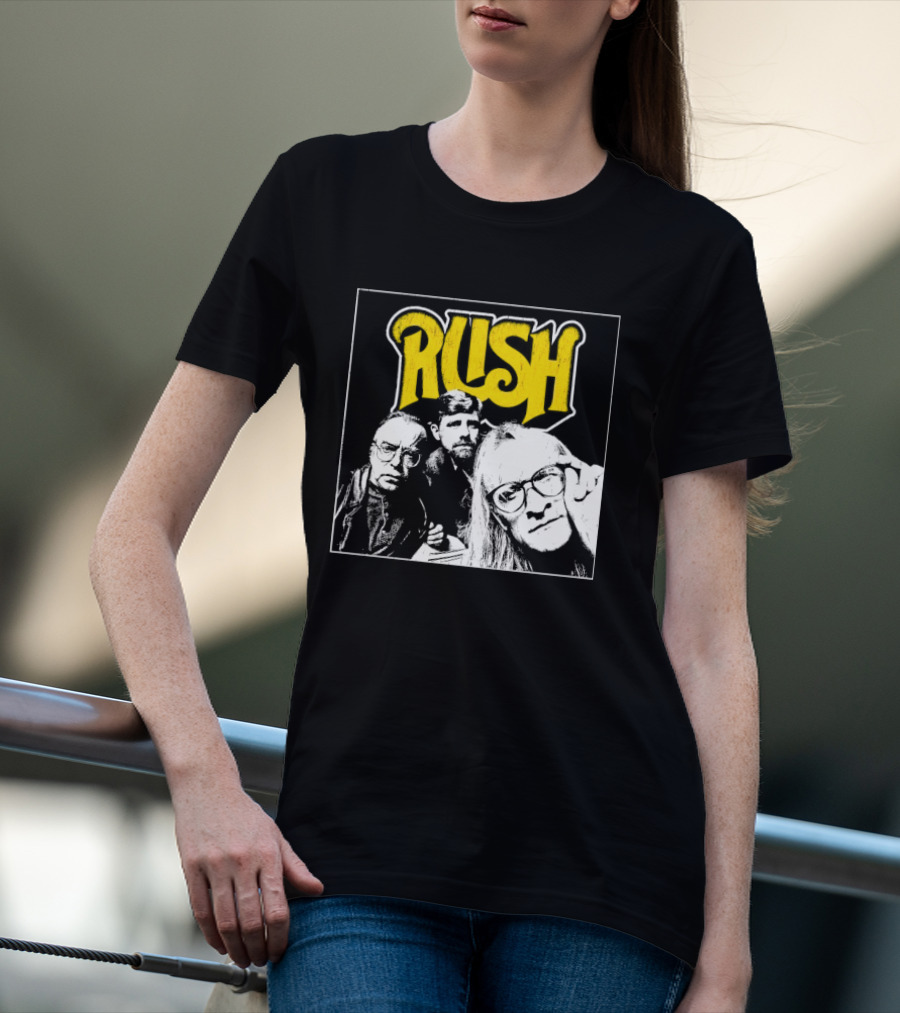 Rush Lone Gunmen Yellow T-Shirt