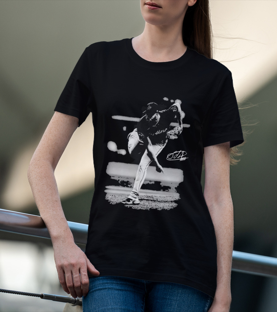Sandy Alcantara The Horse Out Of The Pen Miami Pitcher T-Shirt