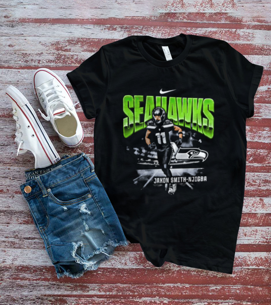 Seattle Seahawks Jaxon Smith Njigba 11 Nike Running Stadium T-Shirt