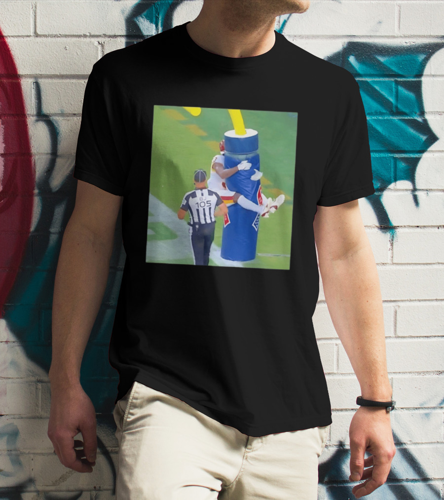 Stefon Diggs Washington Commanders Touchdown Celebration NFL Moment T-Shirt