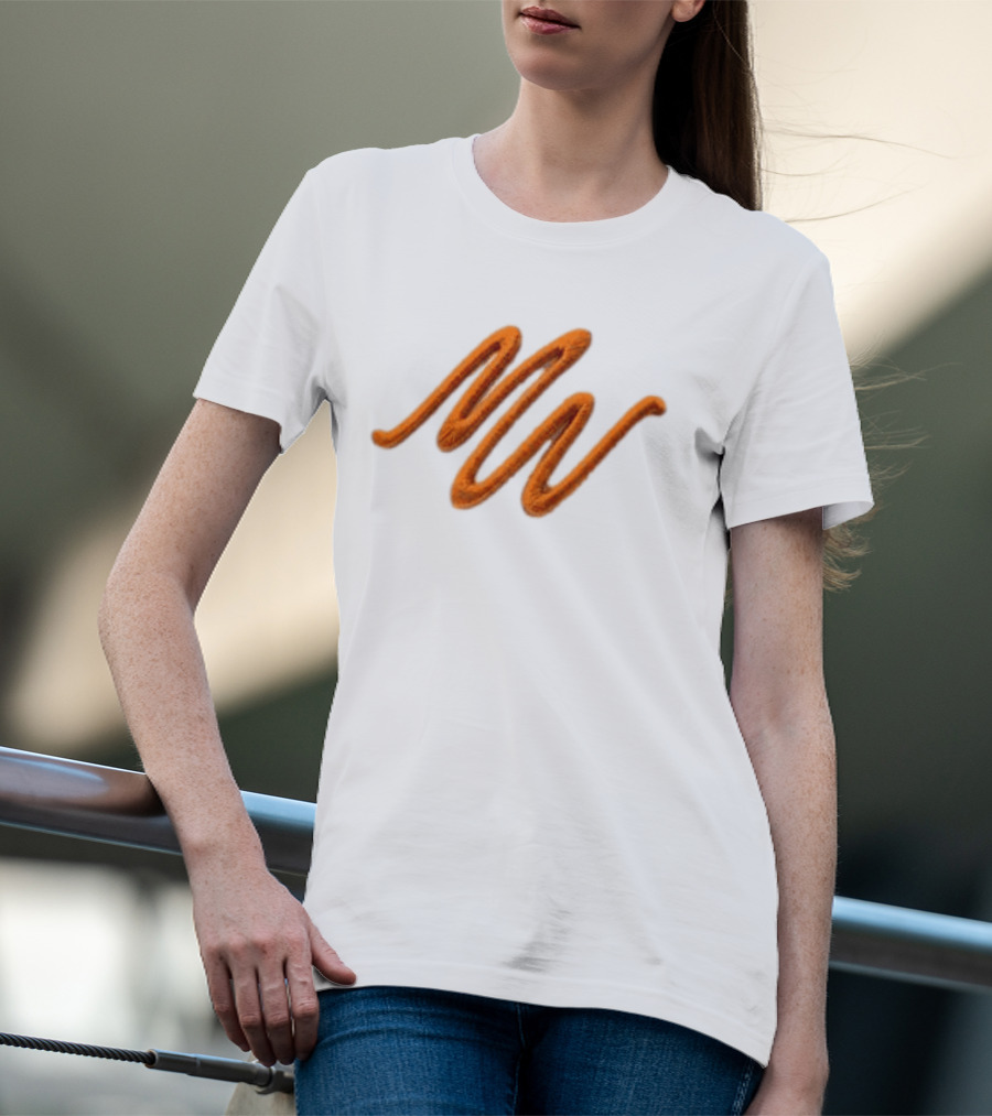 Morgan Wallen Store Mw X Ut Hat Orange MW Squiggle T-Shirt
