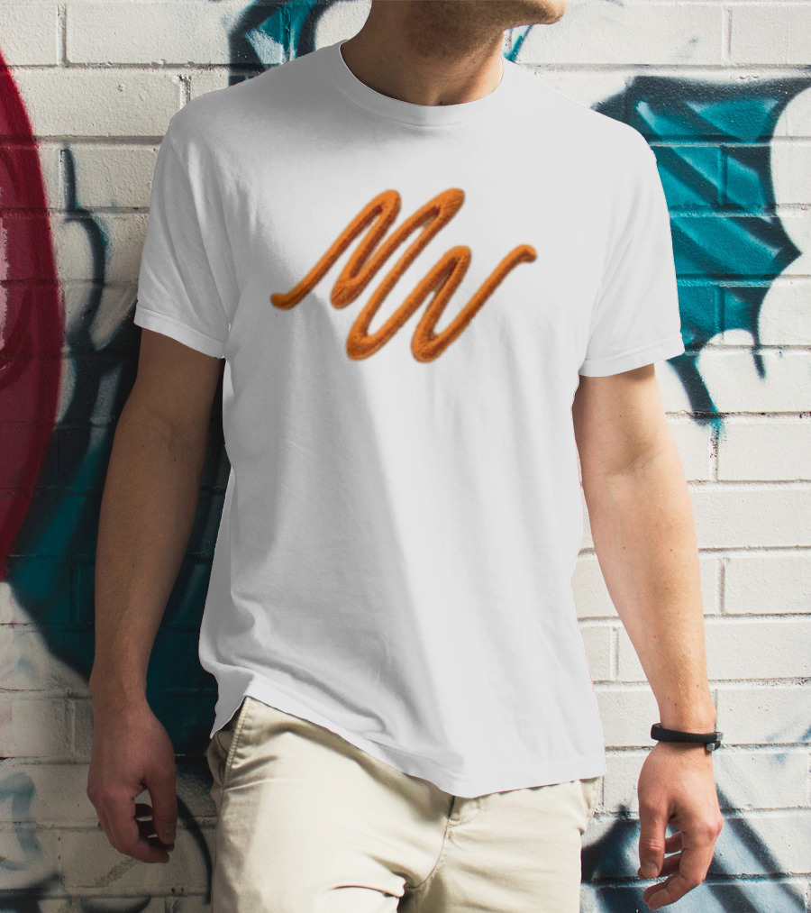 Morgan Wallen Store Mw X Ut Hat Orange MW Squiggle T-Shirt
