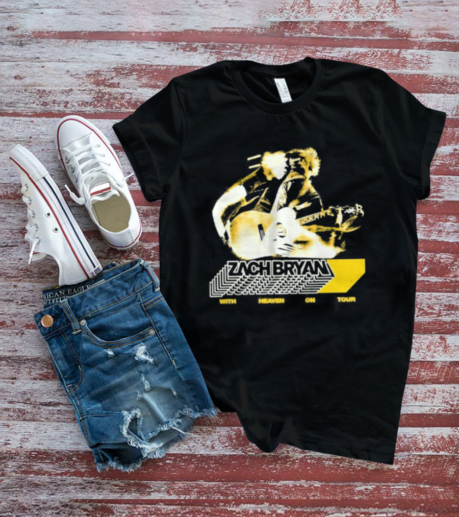 Zach Bryan With Heaven On Tour Sep 18 2026 The Woodlands Dover DE T-Shirt
