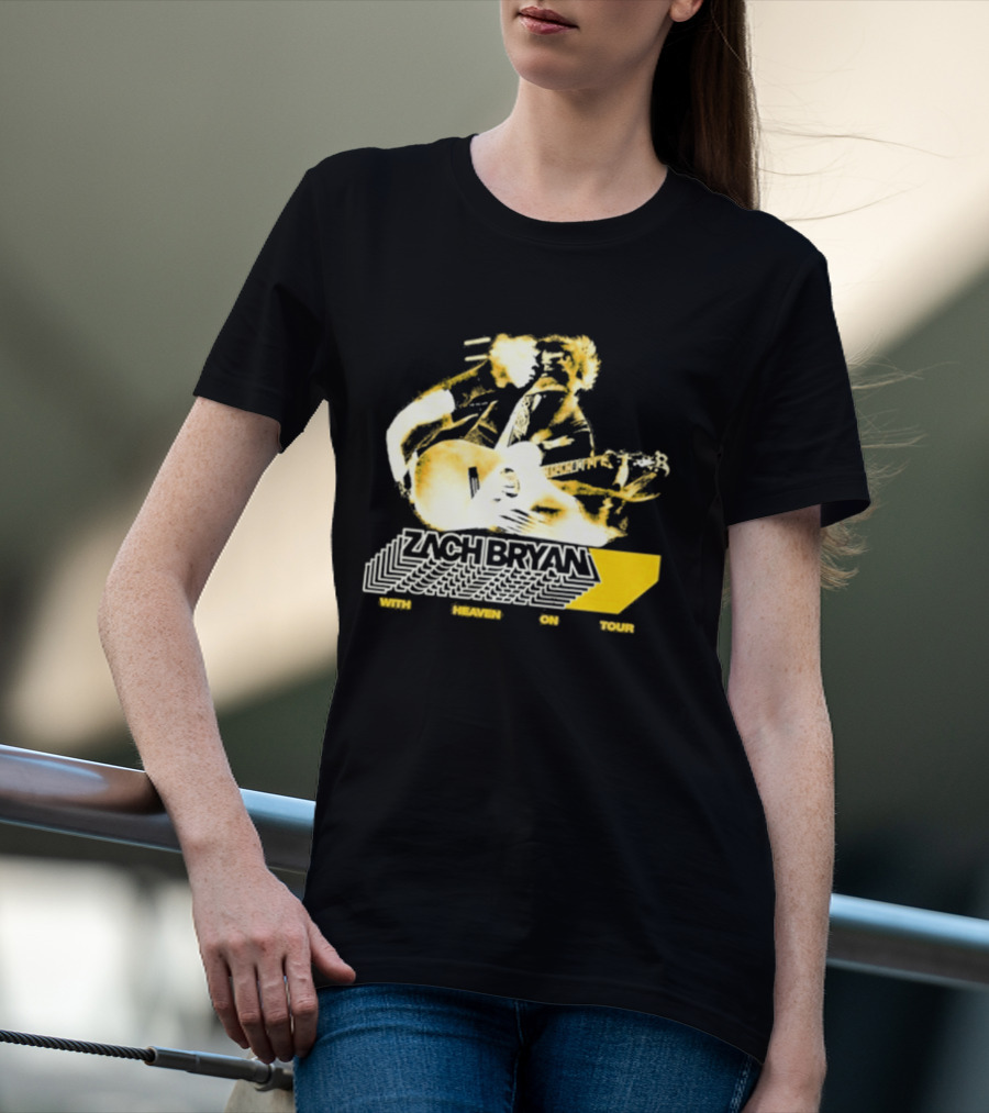 Zach Bryan With Heaven On Tour Sep 18 2026 The Woodlands Dover DE T-Shirt