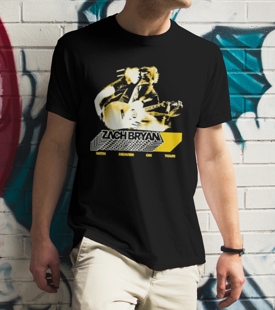 Zach Bryan With Heaven On Tour Sep 18 2026 The Woodlands Dover DE T-Shirt