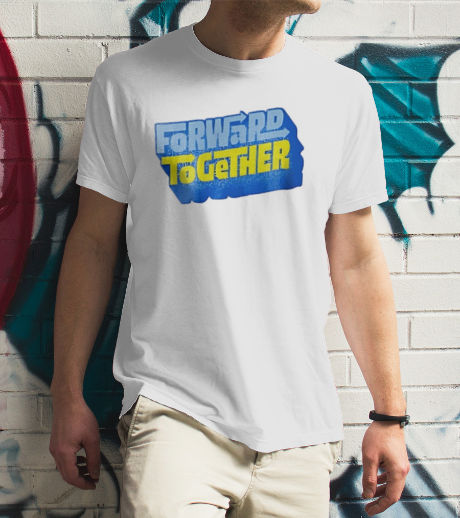 Forward Together Blue Yellow 2026 T-Shirt