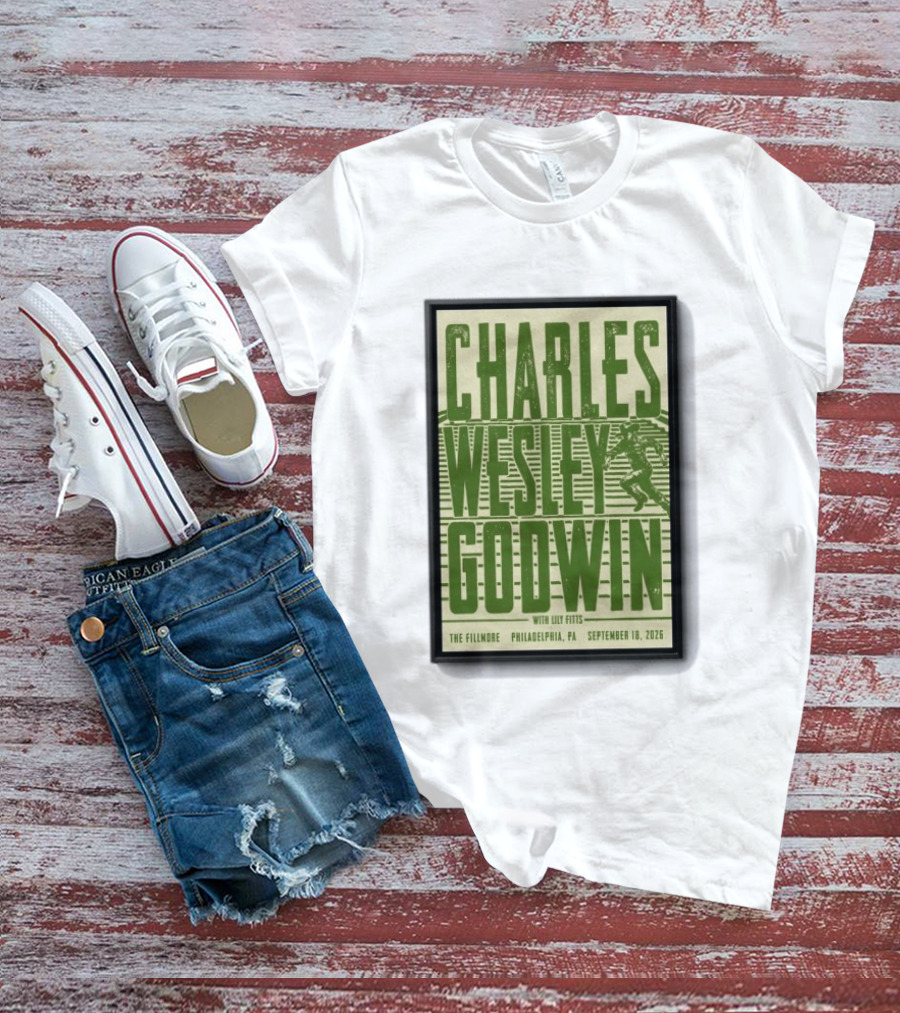 Charles Wesley Godwin The Fillmore Philadelphia PA September 18 2026 T-Shirt