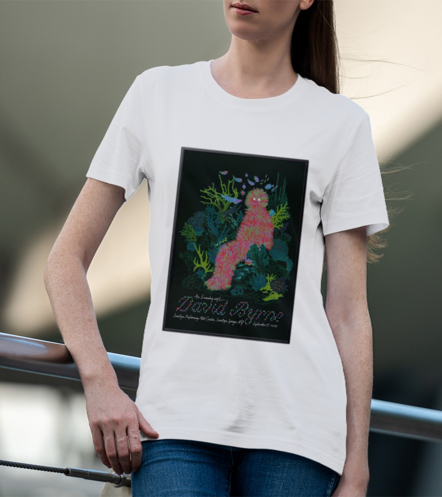 An Evening With David Byrne SPAC Saratoga Springs NY September 17 2026 T-Shirt