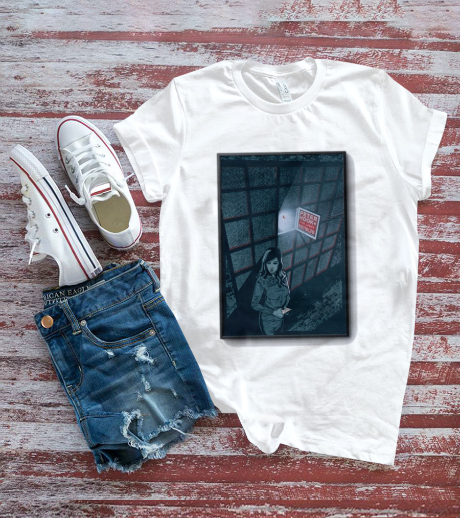 Peter Hook And The Light 9 18 2026 Del Mar CA Tour Woman In Dress Guard غرفة المراقبة T-Shirt