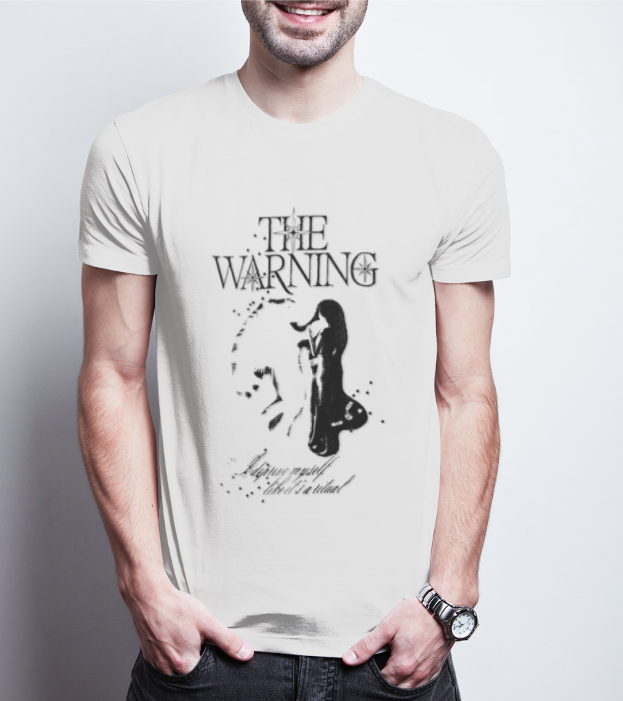 The Warning I Deprive Myself Like Its A Ritual Woman Playing Horn Stars T-Shirt