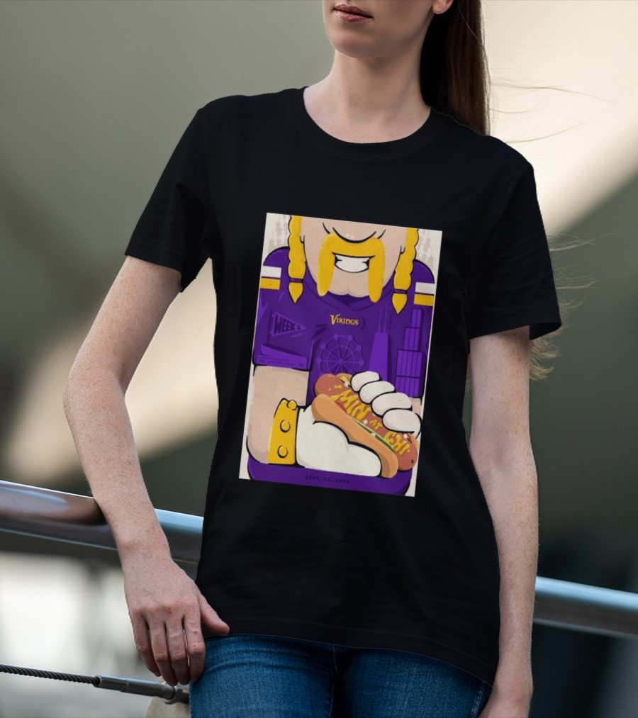 Minnesota Vikings Vs Chicago Bears September 20 2026 Soldier Field Chicago Illinois NFL Week 3 Event T-Shirt