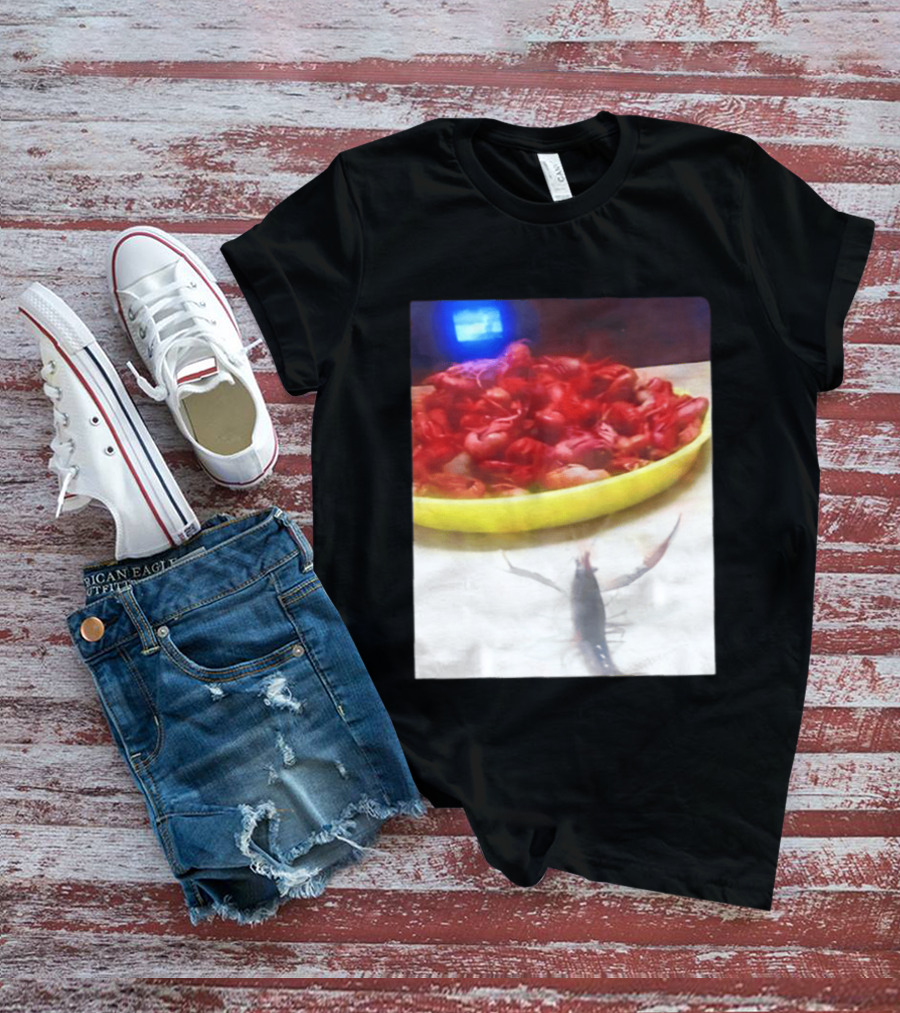 Sad Shrimp Meme T-Shirt