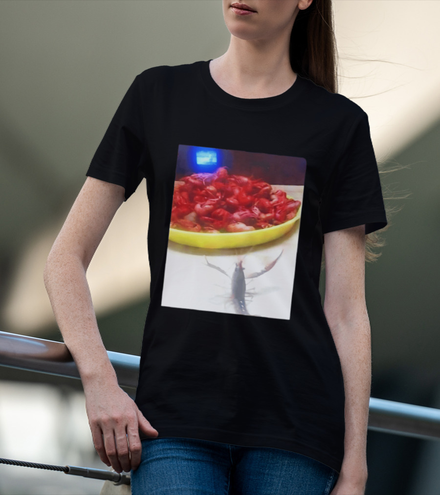 Sad Shrimp Meme T-Shirt