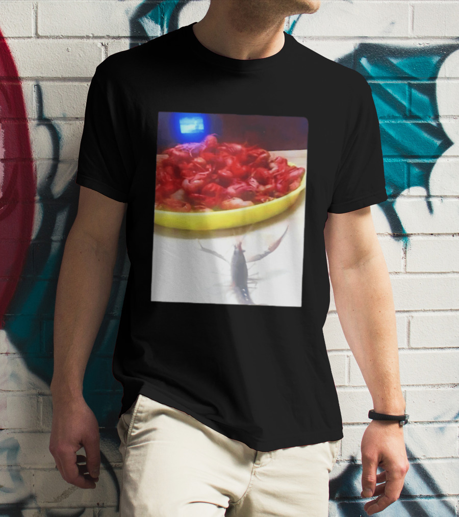 Sad Shrimp Meme T-Shirt