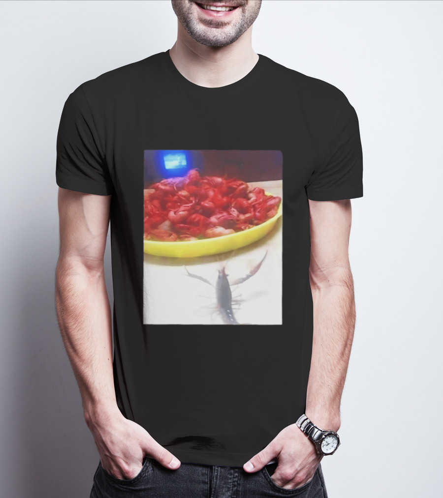 Sad Shrimp Meme T-Shirt