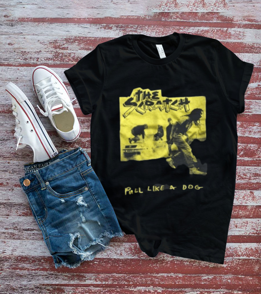 The Scratch Pull Like A Dog Grunge Style Vintage Band T-Shirt