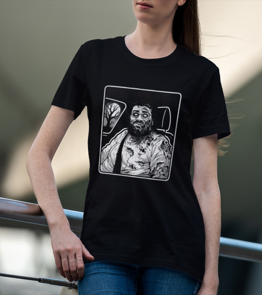 Undead Armenian Cory Zombie Ride With Tree T-Shirt