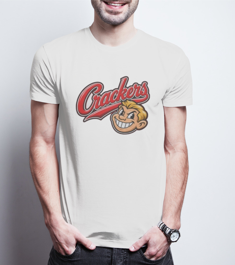 Crackers Vintage Baseball Team T-Shirt