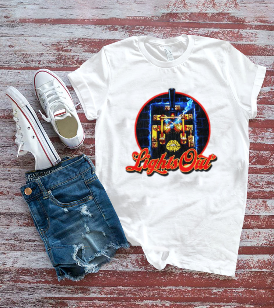 Dirty Honey Lights Out Electric Switch Rock Band Raglan T-Shirt