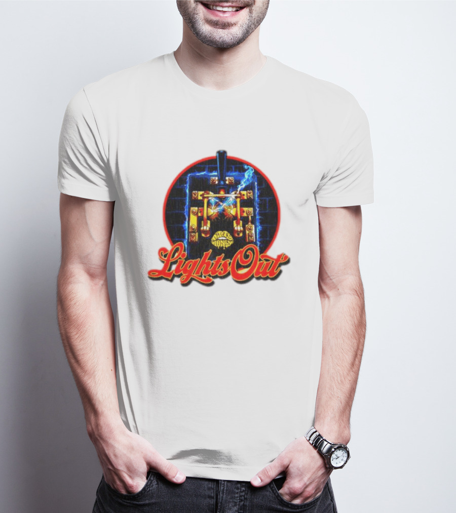 Dirty Honey Lights Out Electric Switch Rock Band Raglan T-Shirt