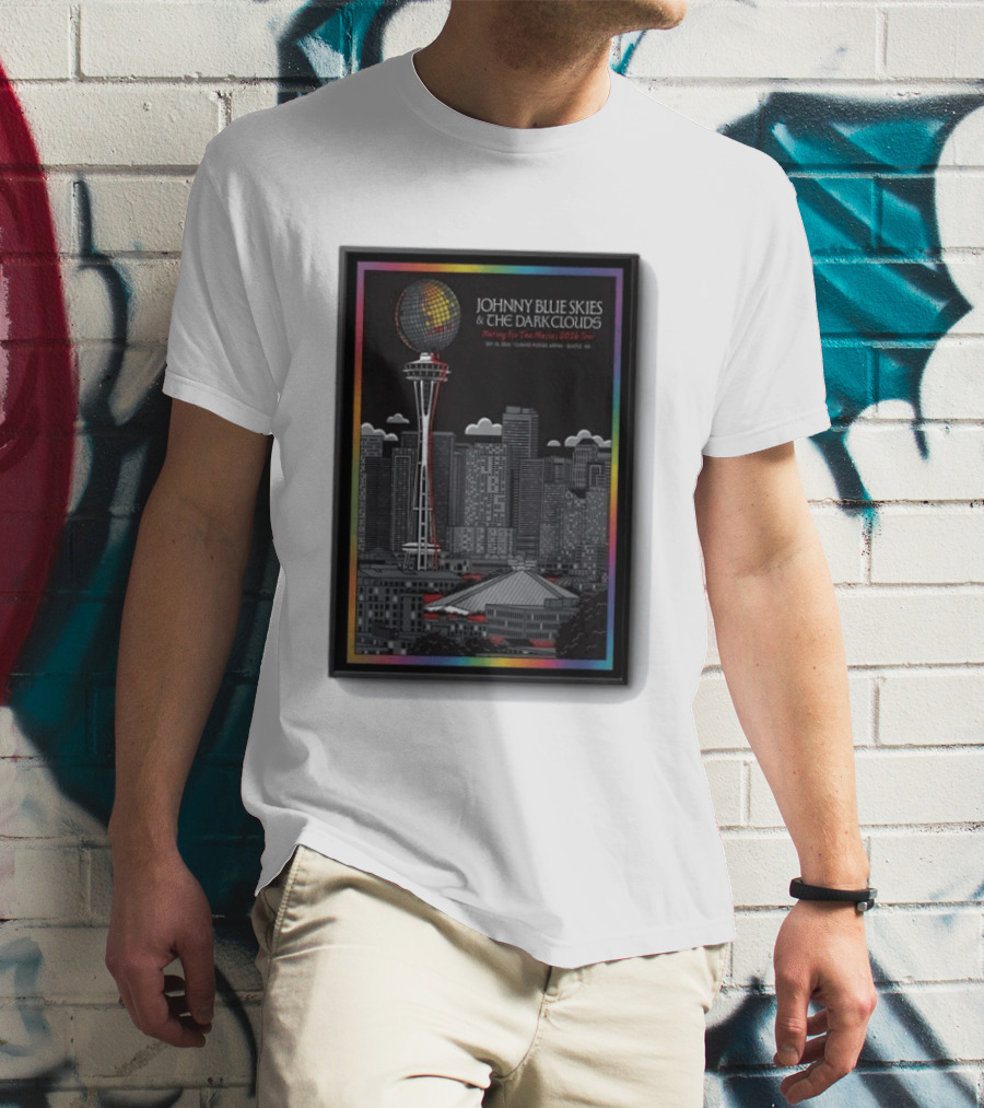 Johnny Blue Skies & The Dark Clouds Meeting For The Moment Seattle 2026 Tour Concert T-Shirt