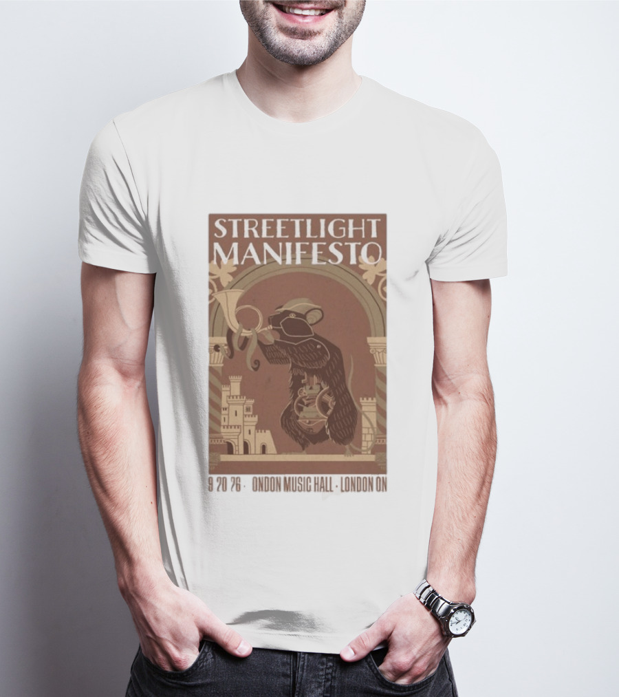 Streetlight Manifesto London Music Hall London 2026 Show T-Shirt